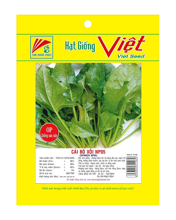 Semi di Spinaci vietnamiti - Tan Nong Phat